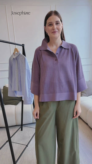 Watch Finn Knitted Polo in action